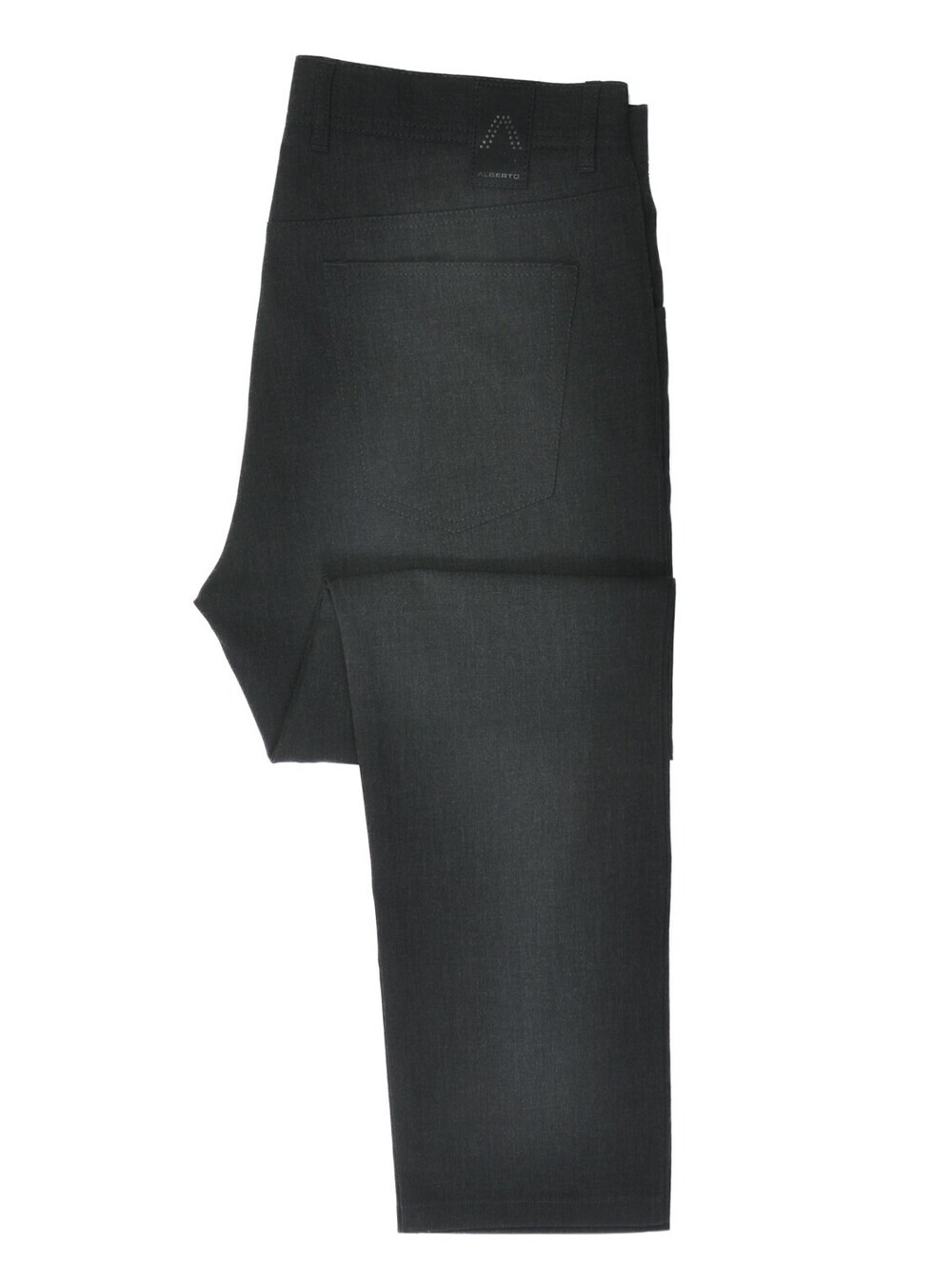 Alberto Dark Grey Stone Ceramica Modern Fit Pants 35 37014